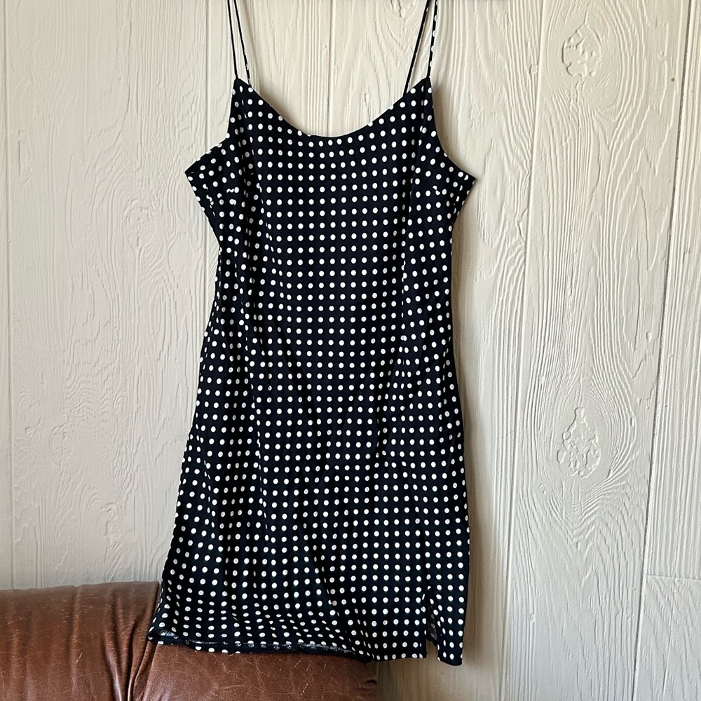Black and White Polka Dot ASOS Dress